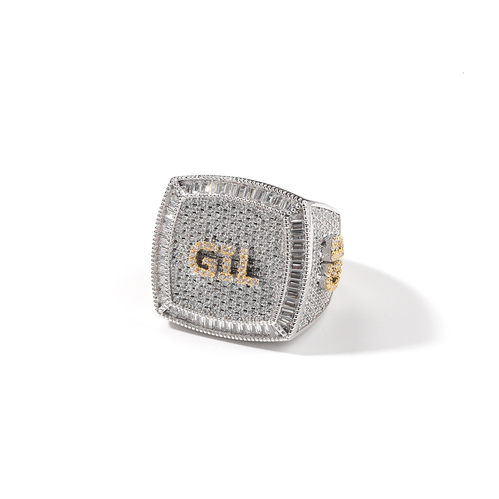 With Side Stones Uwin Custom Name Rings 1 9 Letters Full Iced Out Cubic Zirconia Championship Ring Personalized Hiphop Jewelry 230519