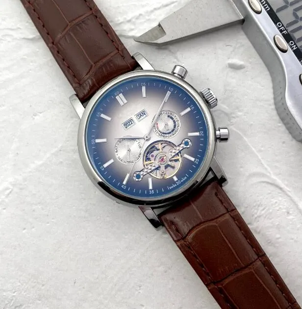 AAAA Mens Pateks Philippes Automatic wristwatches Six needle Mechanical Business Sports Sky Moon Leather strap WATCHES PP Mens HEUER Watch Man Wristwatch, Choose
AAAA Mens Pateks Philippes Automatic wristwatches Six needle Mechanical Business Sports Sky Moon Leather strap WATCHES PP Mens HEUER Watch Man Wristwatch, Choose