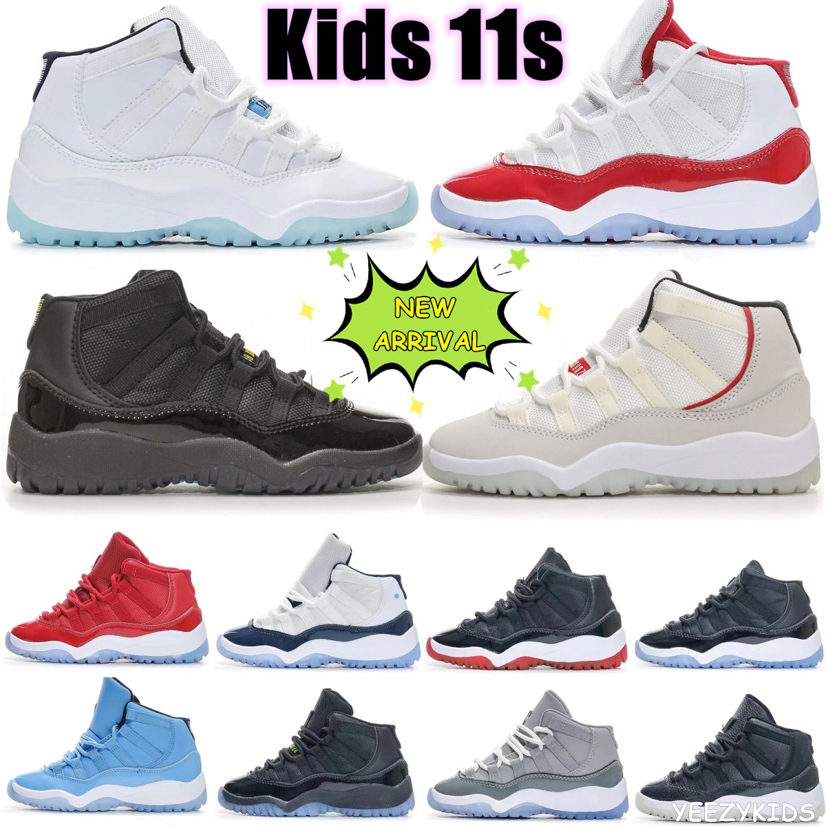 Kids Shoes unc Cherry Jumpman 11s boys basketball 11 shoe Children black mid high sneaker Chicago designer military grey trainers baby kid youth toddler
Kids Shoes unc Cherry Jumpman 11s boys basketball 11 shoe Children black mid high sneaker Chicago designer military grey trainers baby kid youth toddler