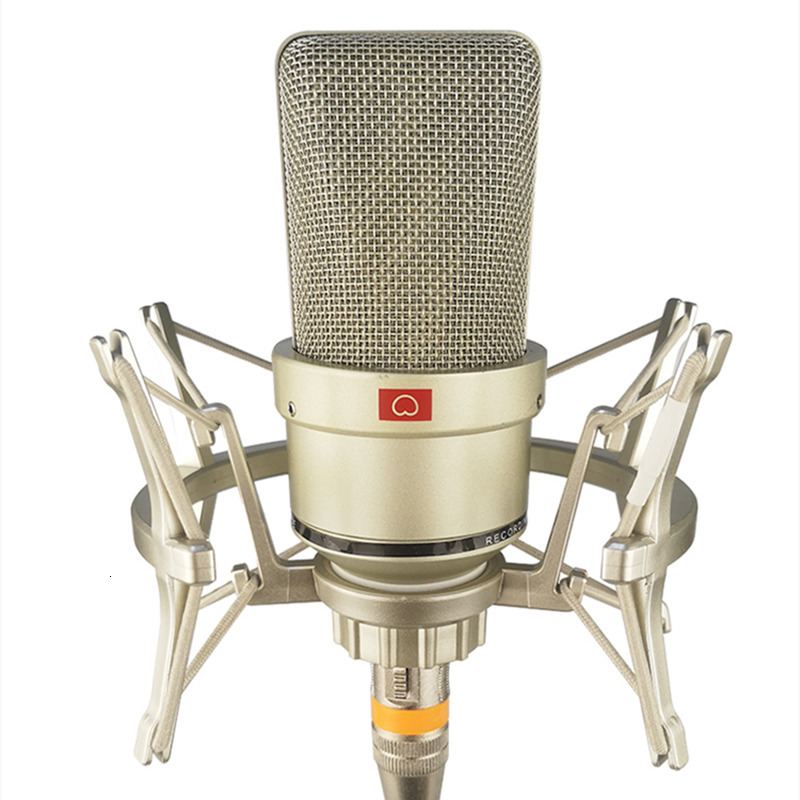 All Metal Professional Condenser Microphone for Studio, Gaming, Recording, Singing, Podcast - Cardioid, Wired, 2024 Sound Card dh5727163