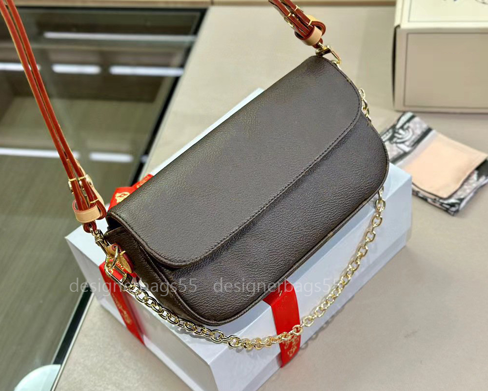 IVY Women Designer Shoulder Bags Handbags Totes Crossbody Bags 23SS Wallet on Chain Fashion Baguette Totes Handbag Leather Card Holder Chain Strap, Brown
IVY Women Designer Shoulder Bags Handbags Totes Crossbody Bags 23SS Wallet on Chain Fashion Baguette Totes Handbag Leather Card Holder Chain Strap, Brown