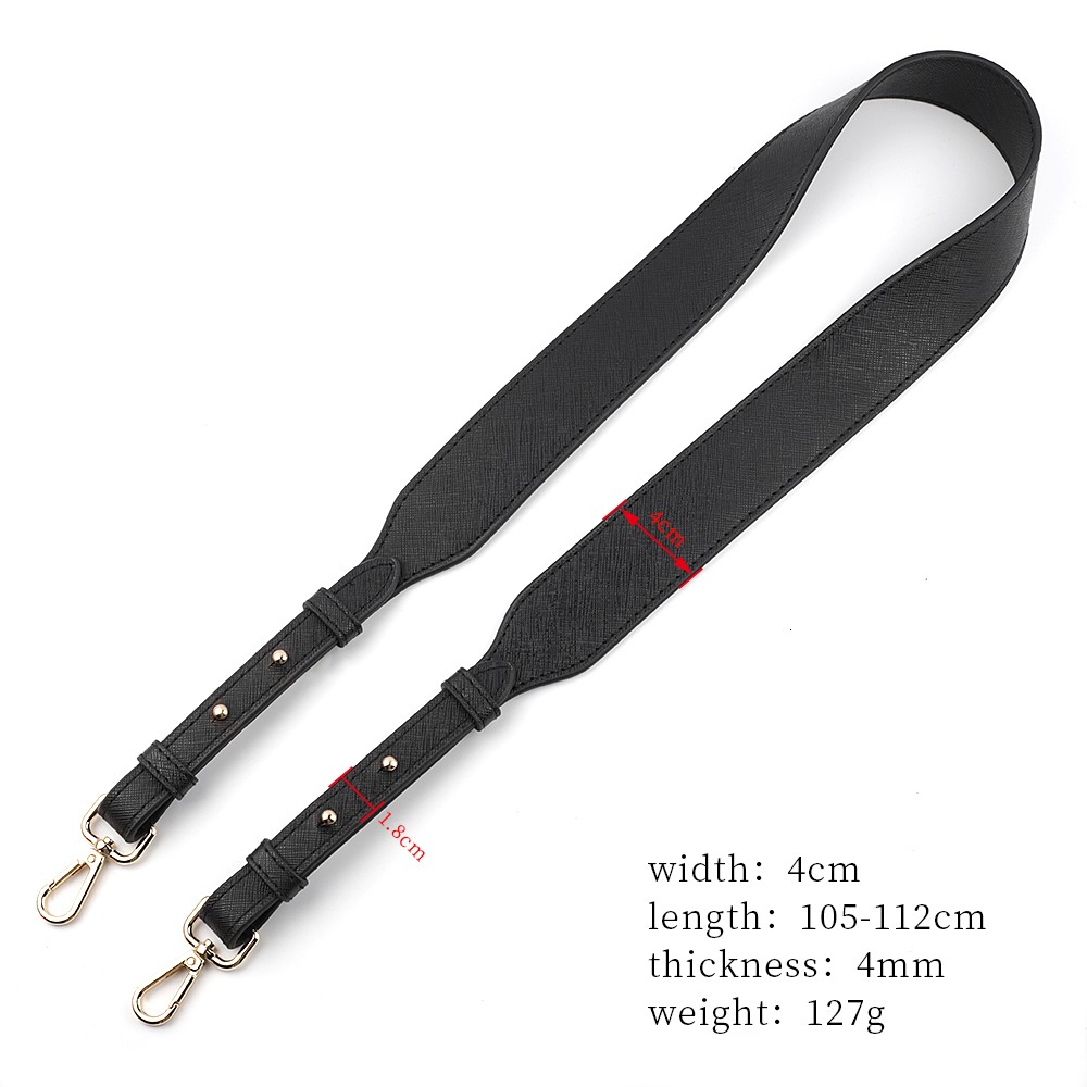 Bag Parts Accessories Bag Strap Gold Buckle Handbag Straps Replacement Parts Bag Belts Leather Handles for Women Shoulder Bags Accessories 230519