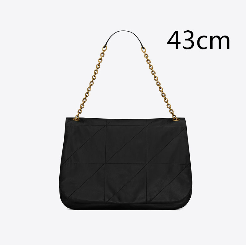 Shoulder Bags JAMIE Handbags Chains Underarm Shopping Bag Tote Women Handbag purse never Totes Large capacity Crossbody Fashion Metal letter Adjustable strap, Black
Shoulder Bags JAMIE Handbags Chains Underarm Shopping Bag Tote Women Handbag purse never Totes Large capacity Crossbody Fashion Metal letter Adjustable strap, Black