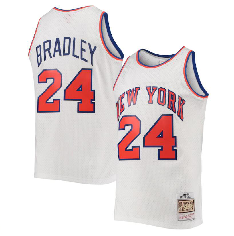 Bill Bradley basketball Jersey S-6XL Mitchell & Ness 1969-70 Mesh Hardwoods Classics Men Women kids retro jersey, Stitched jersey
Bill Bradley basketball Jersey S-6XL Mitchell & Ness 1969-70 Mesh Hardwoods Classics Men Women kids retro jersey, Stitched jersey