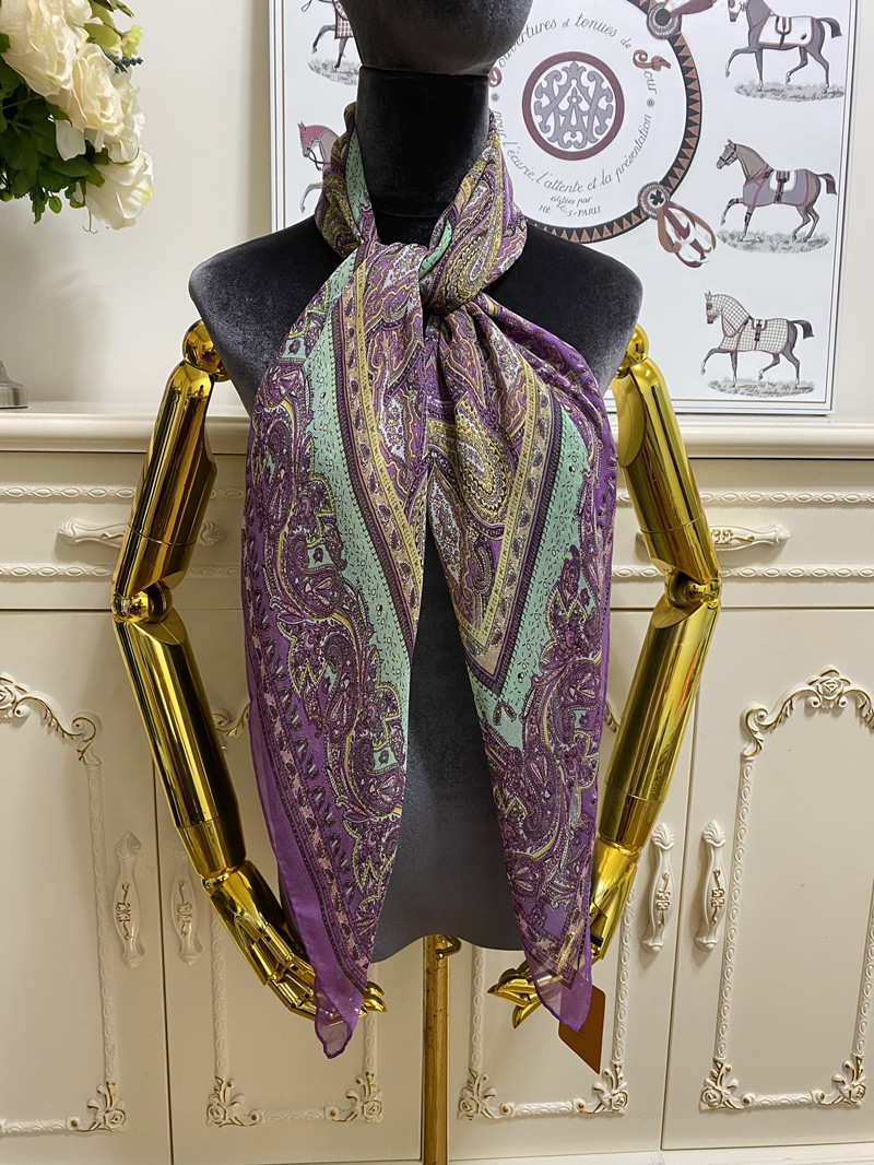 Women's square scarf scarves 100% silk material pint flowers pattern size 110cm- 110cm
Women's square scarf scarves 100% silk material pint flowers pattern size 110cm- 110cm