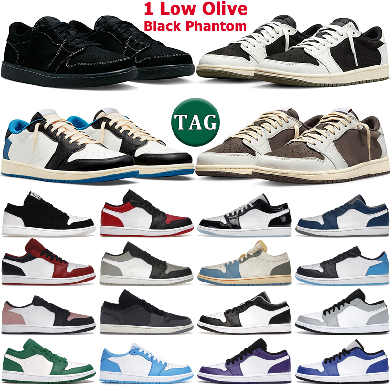 1 low basketball shoes men 1s Olive Black Phantom Reverse Mocha Concord True Blue Wolf Grey Shadow Bred Toe Vintage UNC Grey mens trainers outdoor sports sneakers, 25
1 low basketball shoes men 1s Olive Black Phantom Reverse Mocha Concord True Blue Wolf Grey Shadow Bred Toe Vintage UNC Grey mens trainers outdoor sports sneakers, 25