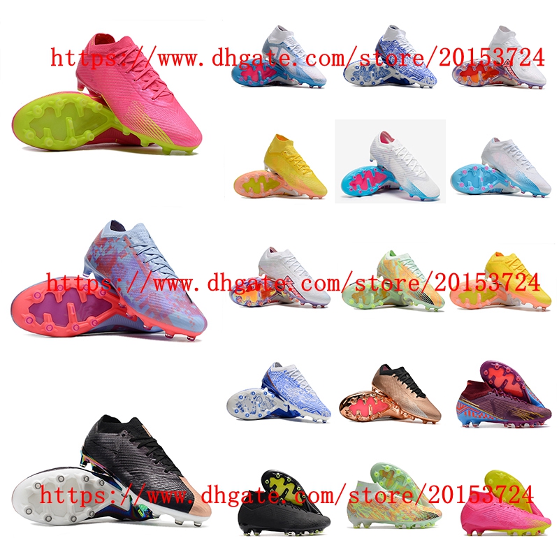 Zoomes Mercurial Superfly IX Elite AG Soccer shoes Outdoor Cleats Football Boots CR7 Neymar Ronaldo, As picture 4
Zoomes Mercurial Superfly IX Elite AG Soccer shoes Outdoor Cleats Football Boots CR7 Neymar Ronaldo, As picture 4