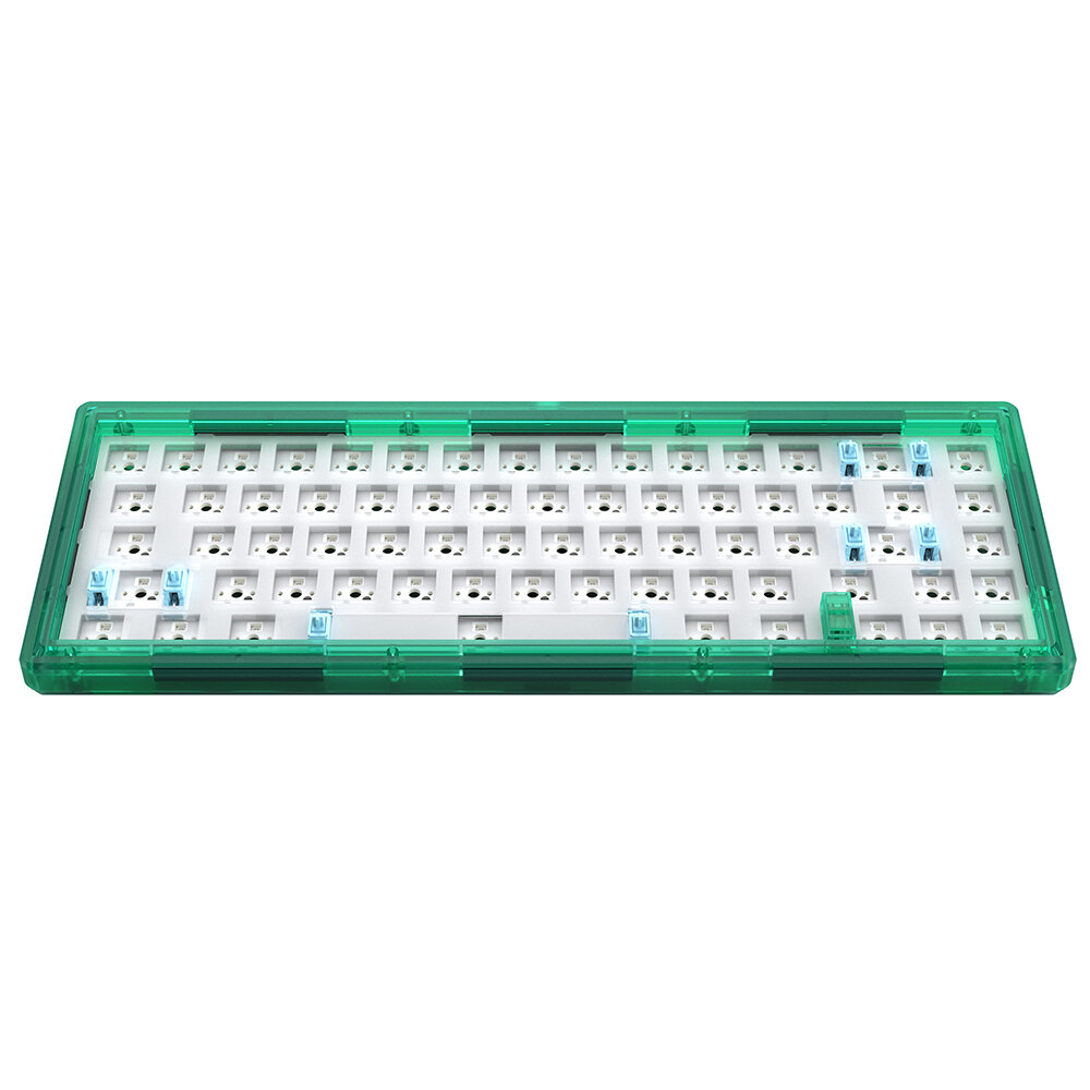 TEAMWOLF CIY GAS67 Transparent Mechanical Keyboard Customized Kit 67 Keys Macro Programming
TEAMWOLF CIY GAS67 Transparent Mechanical Keyboard Customized Kit 67 Keys Macro Programming