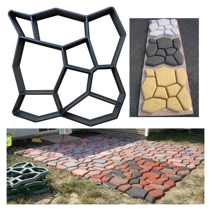 Other Garden Supplies Exquisite Garden Buildings Paving Molds Concrete Molds Gardening Cement Mold Concrete Moldes Para Cemento Jardin Jardineria G230