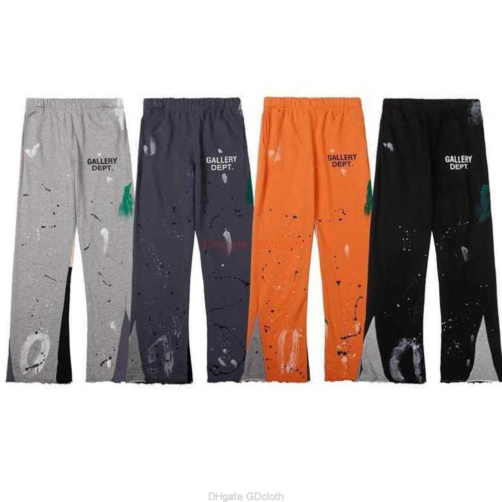 Designer Clothing Galleries Pant Autumn Winter Thin Campus Color Blocking Mens Galleryes Depts Ink Splashing Letters Printed Casual Leggings Pants Trousers new, Orange d212
Designer Clothing Galleries Pant Autumn Winter Thin Campus Color Blocking Mens Galleryes Depts Ink Splashing Letters Printed Casual Leggings Pants Trousers new, Orange d212