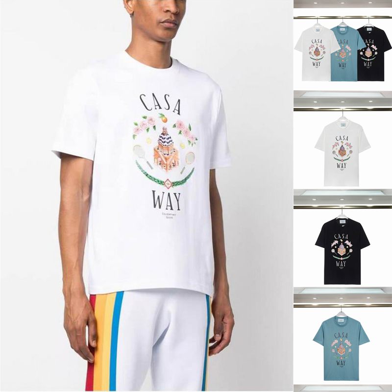 23ss Mens T Shirt Womens Casa Designer Fashion T-shirts Tees Casablancas Apparel Tops Man S Casual Chest Letter Luxury Clothing Street Shorts Sleeve Clothes Tshirts, 32
23ss Mens T Shirt Womens Casa Designer Fashion T-shirts Tees Casablancas Apparel Tops Man S Casual Chest Letter Luxury Clothing Street Shorts Sleeve Clothes Tshirts, 32