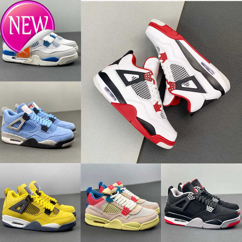 2022 Women Basketball Shoes 4 4s Military Black Cat Flame Red University Blue White Men Sports Women Sneakers Trainers Size 36-45hot SHOES, Color 001
2022 Women Basketball Shoes 4 4s Military Black Cat Flame Red University Blue White Men Sports Women Sneakers Trainers Size 36-45hot SHOES, Color 001