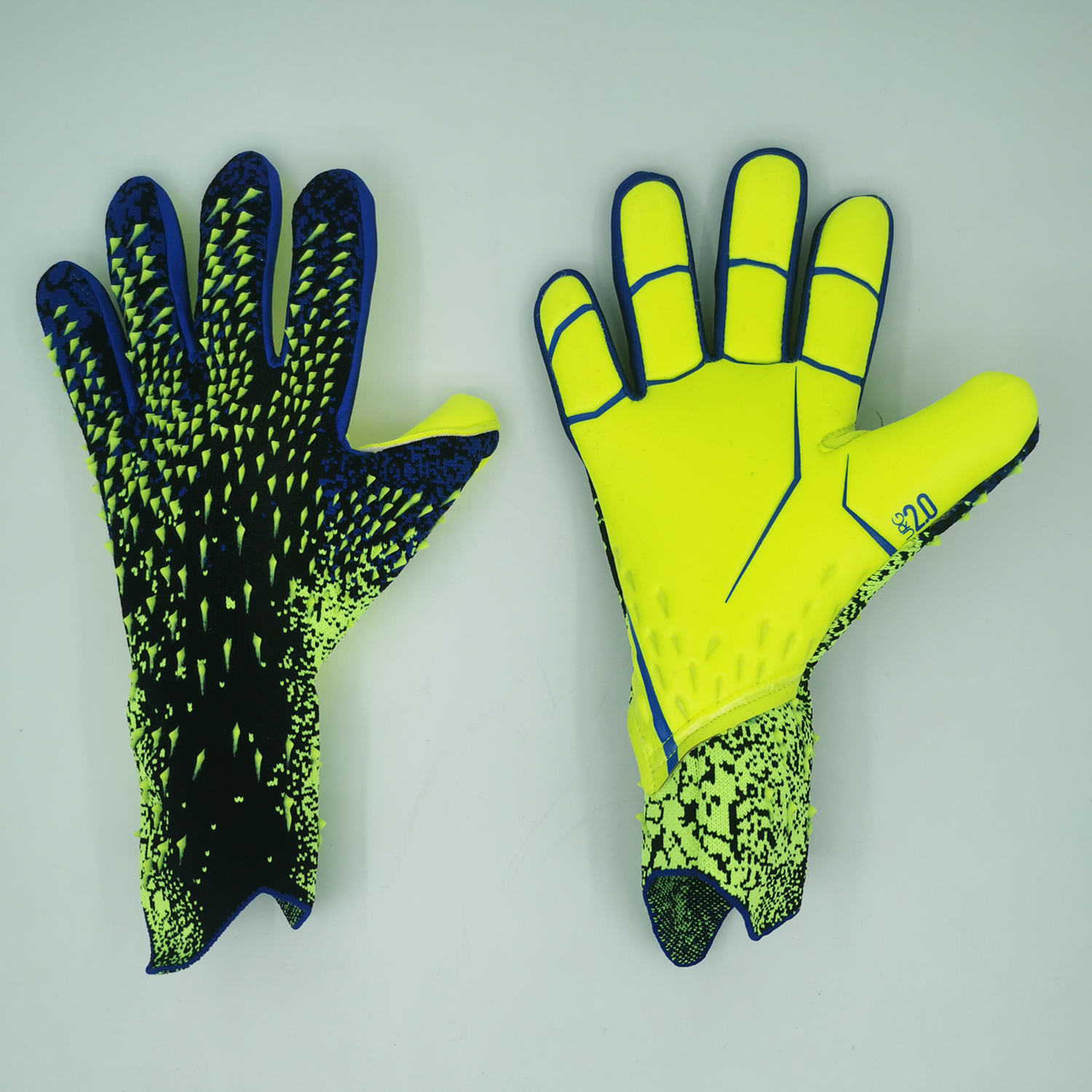 Sports Gloves Kids Football Goalkeeper Soccer Gloves Thickened Latex Children Goalie Guantes de Portero Nino Boys Football Goalkeeper Gloves 230518