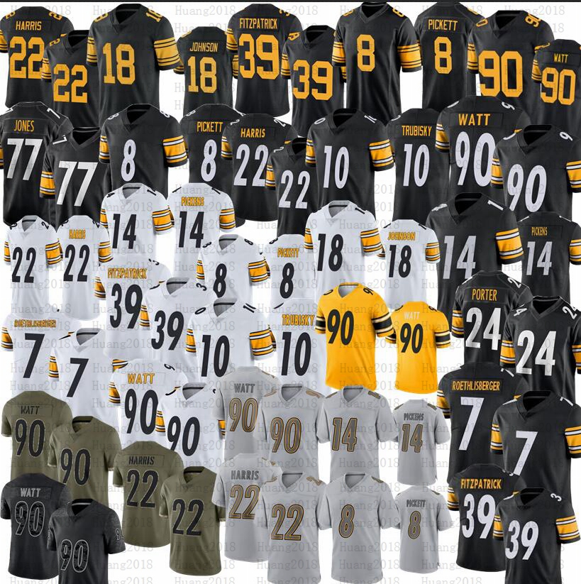 Kenny Pickett TJ Watt George Pickens Football Jerseys Joey Porter Jr Trubisky Najee Harris Diontae Johnson Heyward Broderick Jones Polamalu Minkah Fitzpatrick, Youth
Kenny Pickett TJ Watt George Pickens Football Jerseys Joey Porter Jr Trubisky Najee Harris Diontae Johnson Heyward Broderick Jones Polamalu Minkah Fitzpatrick, Youth