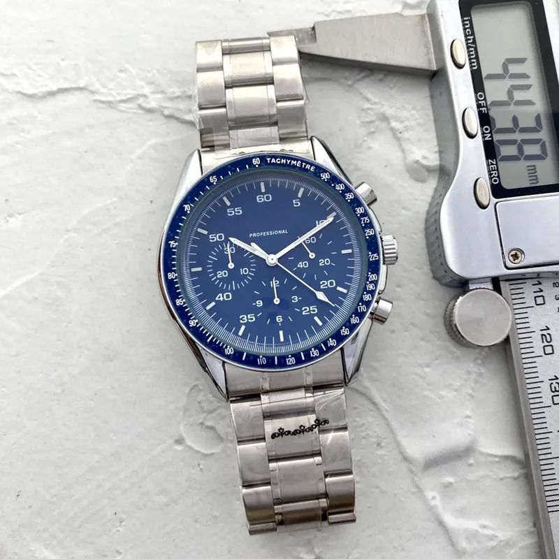 Omeg Wrist Watches for Men 2023 New Mens Watches All Dial Work Quartz Watch High Quality Top Luxury Brand Chronograph Clock men Fashion speedmaster Steel Belt style
Omeg Wrist Watches for Men 2023 New Mens Watches All Dial Work Quartz Watch High Quality Top Luxury Brand Chronograph Clock men Fashion speedmaster Steel Belt style