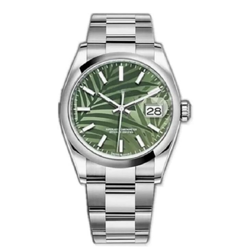 Smooth Bezel Datejust Green Dial Steel Mens 36mm Watch Sapphire Glass Automatic Mechanical Stainless Oyster Perpetual Turquoise 124300 Wristwatches, 1 piece(random color)
Smooth Bezel Datejust Green Dial Steel Mens 36mm Watch Sapphire Glass Automatic Mechanical Stainless Oyster Perpetual Turquoise 124300 Wristwatches, 1 piece(random color)
