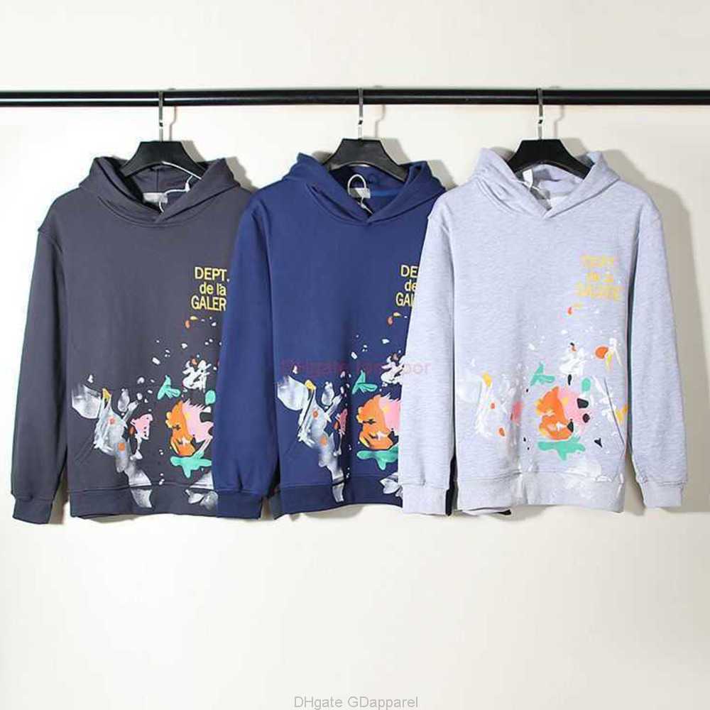 Designer Clothing Galleries Hoodie Mens Sweatshirts Galleryes American High Street Depts Ink Splashed Hoodie Graffiti Sports Leisure Trendy Hoodie Casual tops, Shipping fee
Designer Clothing Galleries Hoodie Mens Sweatshirts Galleryes American High Street Depts Ink Splashed Hoodie Graffiti Sports Leisure Trendy Hoodie Casual tops, Shipping fee