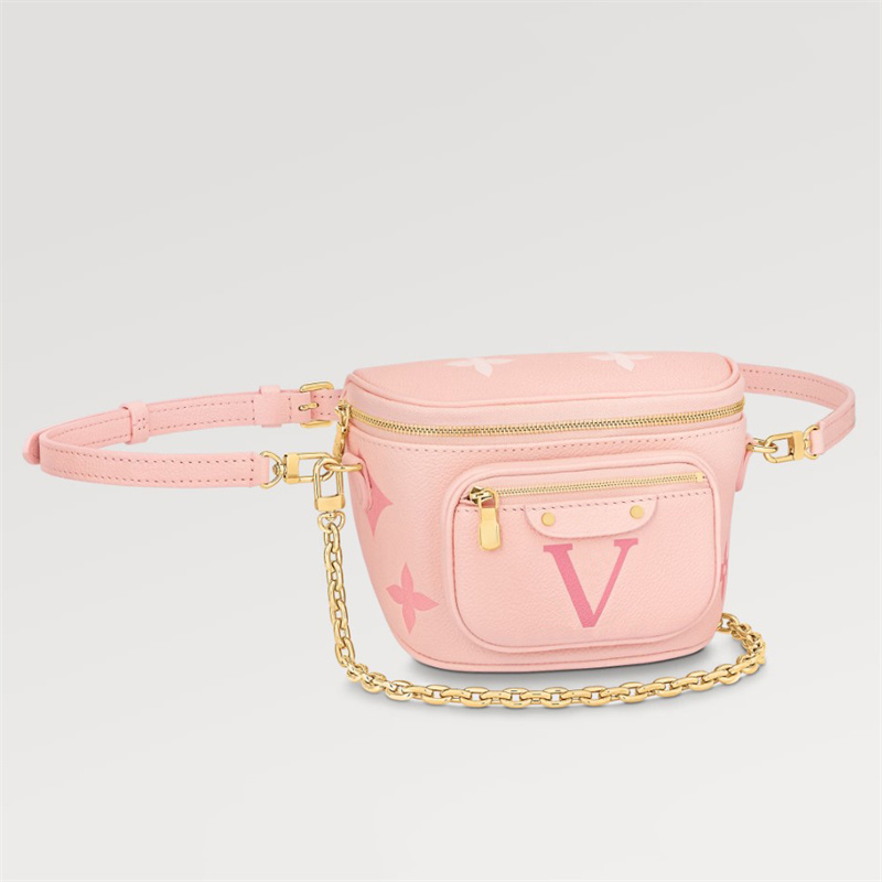 Neutral Waist Bags Designer Luxury Brand MINI BUMBAG For Womens Ladies Golden Chains Letters Flowers Fannypack Purses, Pink
Neutral Waist Bags Designer Luxury Brand MINI BUMBAG For Womens Ladies Golden Chains Letters Flowers Fannypack Purses, Pink