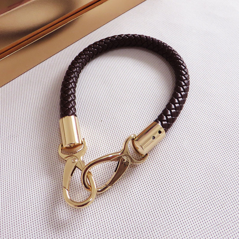Bag Parts Accessories 2pcs 30-60cm High Quality Leather Bag Handles Braided Rope Detachable Shoulder Bags Strap Replacement Handbag Accessories Part 2