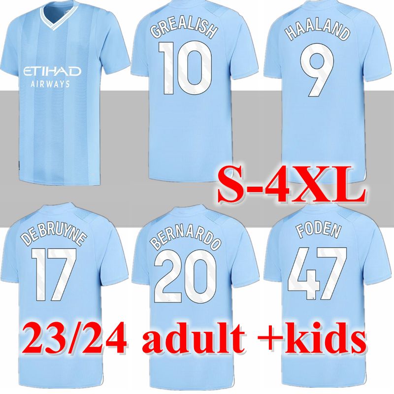 23 24 HAALAND MANS soccer jerseys GREALISH STERLING CITIES MAHREZ fans version DE BRUYNE FODEN 2023 2024 football shirt kids kit sets uniform shirt 16-4XL, 2324 home fan
23 24 HAALAND MANS soccer jerseys GREALISH STERLING CITIES MAHREZ fans version DE BRUYNE FODEN 2023 2024 football shirt kids kit sets uniform shirt 16-4XL, 2324 home fan
