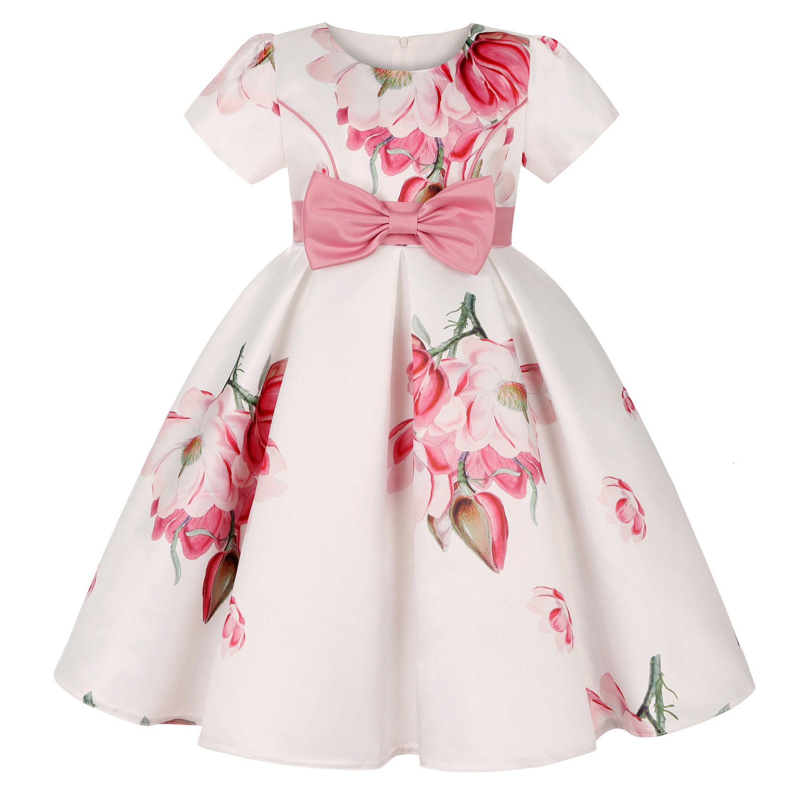 Girl's Dresses Girls Kids Flower Elegant Causal Princess Party Dresses Children Clothing Christmas Birthday Wedding Party Baby Girl Dress 230519