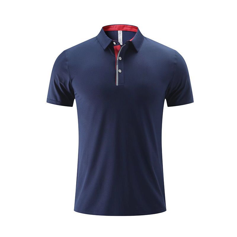 L95 Outdoor Mens Polo Shirt Mens Quick Dry Sweat-wicking Short Top Male Short Sleeve High Quantity yoga Outfit