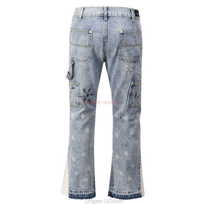 Fashion Designer Clothing Galleries Denim Pants High Street Galleryes Depts Biebers Splash Micro Flared Pants Mens Fashion Brand Mop Contrast Stitching for sale, Blue
Fashion Designer Clothing Galleries Denim Pants High Street Galleryes Depts Biebers Splash Micro Flared Pants Mens Fashion Brand Mop Contrast Stitching for sale, Blue