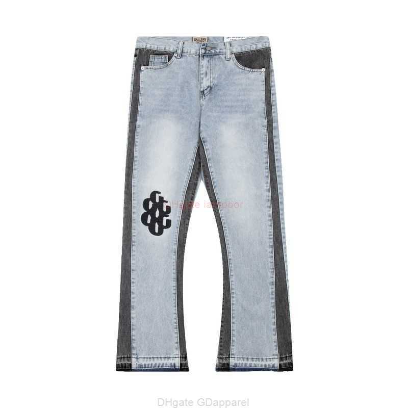 Fashion Designer Clothing Galleries Denim Pants Galleryes Depts Combination Leather Wash Water Horn Casual Fashion High Street Distressed Vtg Men's Denim Pants, Light blue
Fashion Designer Clothing Galleries Denim Pants Galleryes Depts Combination Leather Wash Water Horn Casual Fashion High Street Distressed Vtg Men's Denim Pants, Light blue