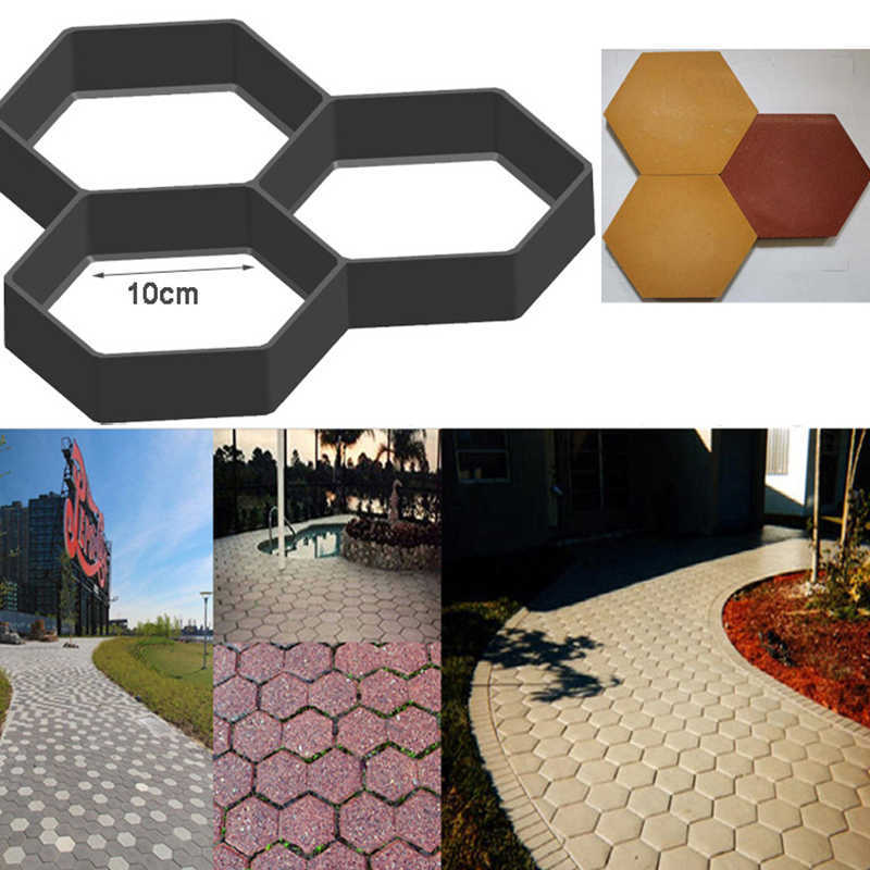 Other Garden Supplies Exquisite Garden Buildings Paving Molds Concrete Molds Gardening Cement Mold Concrete Moldes Para Cemento Jardin Jardineria G230
