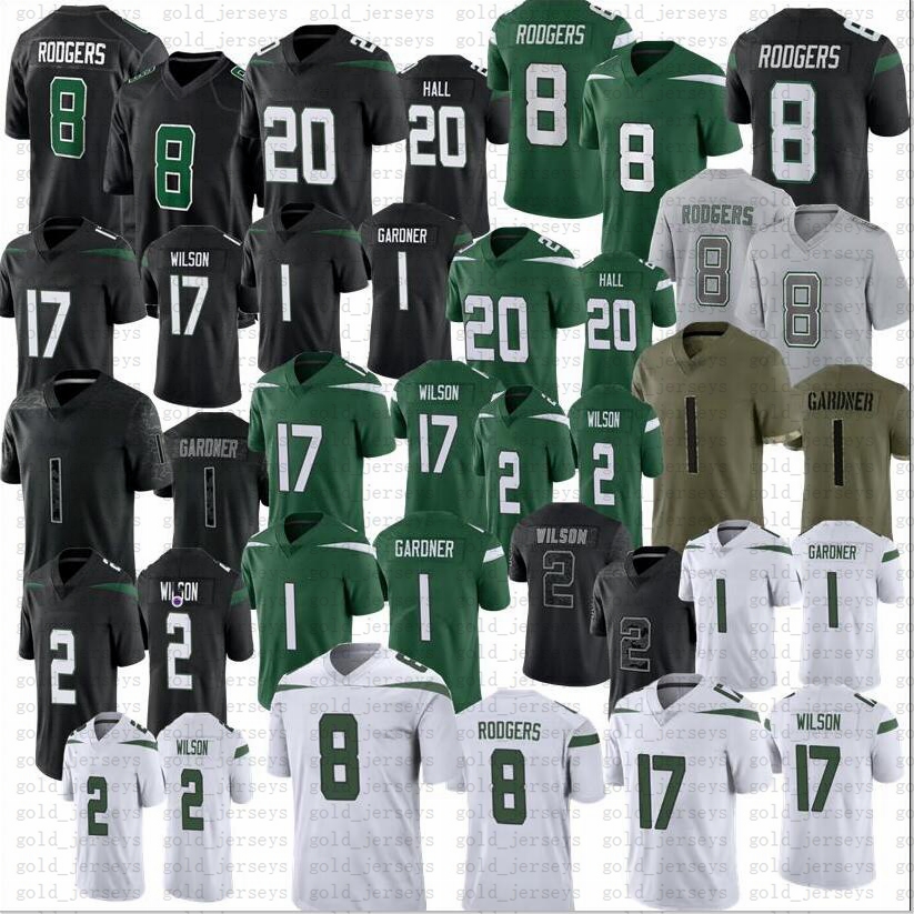 8 Aaron Rodgers Jetes Ahmad Sauce Gardner Football Jerseys Zach Wilson Breece Hall Garrett Wilson jersey, Youth
8 Aaron Rodgers Jetes Ahmad Sauce Gardner Football Jerseys Zach Wilson Breece Hall Garrett Wilson jersey, Youth