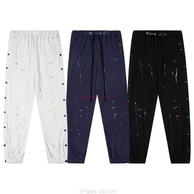 Designer Clothing Galleries Pant Correct Galleryes Depts Handpainted Ink Splashing Graffiti Loose High Street Breasted Pants Casual Leggings Men Luxury Casual St, Black high quality
Designer Clothing Galleries Pant Correct Galleryes Depts Handpainted Ink Splashing Graffiti Loose High Street Breasted Pants Casual Leggings Men Luxury Casual St, Black high quality