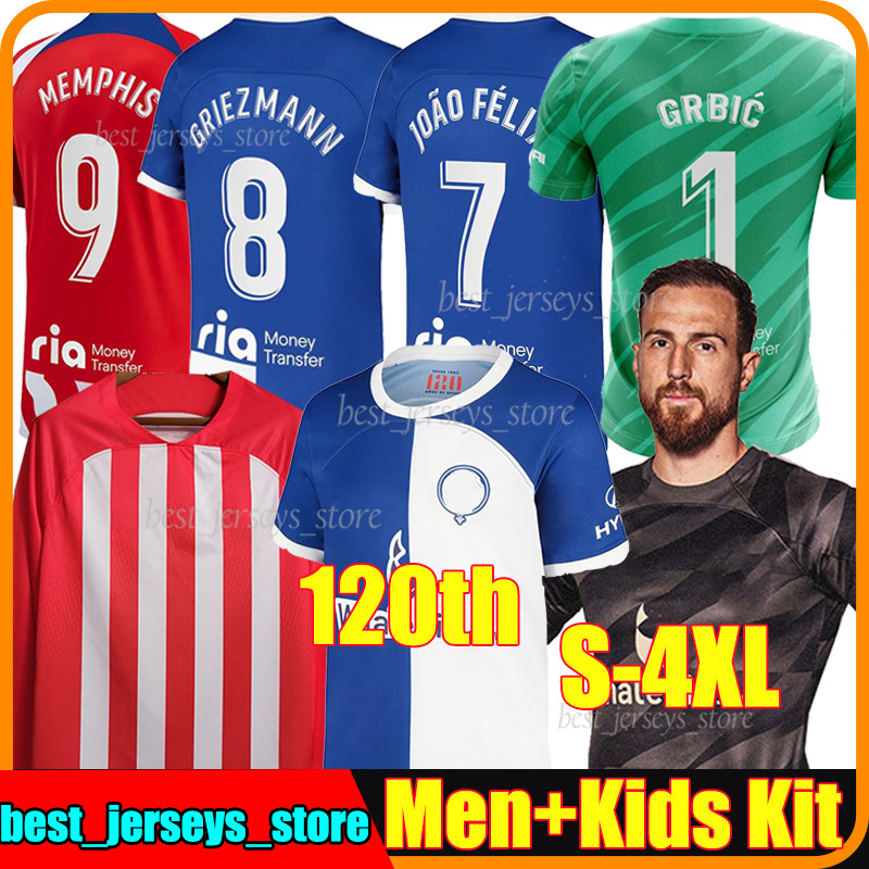 4XL 120th soccer jerseys 23/24 JOAO FELIX 2023 MORATA M. LLORENTE Correa MEMPHIS camiseta football shirt men kids kits GRIEZMANN R. DE PAUL CARRASCO AtlETicO MaDriDS, Majing 120th anniversary
4XL 120th soccer jerseys 23/24 JOAO FELIX 2023 MORATA M. LLORENTE Correa MEMPHIS camiseta football shirt men kids kits GRIEZMANN R. DE PAUL CARRASCO AtlETicO MaDriDS, Majing 120th anniversary