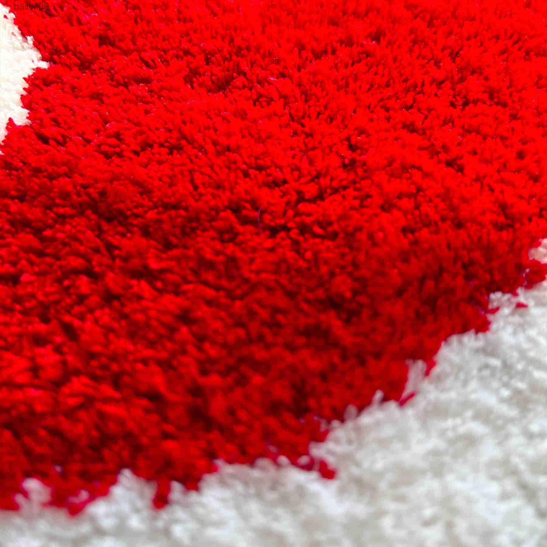 Carpets Japanese Anime Red Cloud Doormat Mat Anti-Slip Kitchen Bedroom Handmade Tufted Rug Carpet Living Room Entrance Rug Home Decor T230519