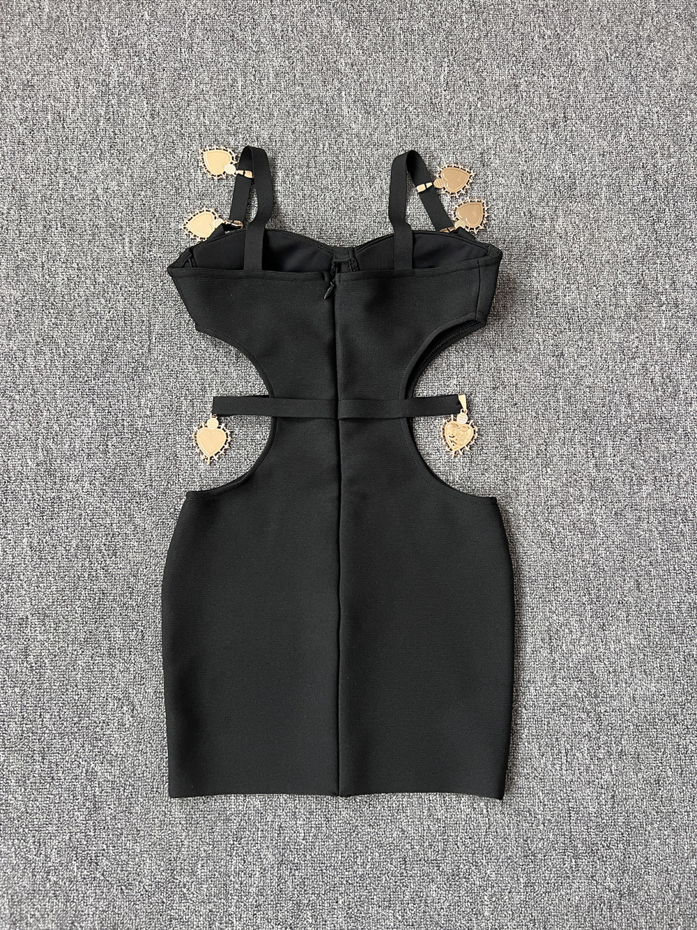 Basic Casual Dresses JUNE LIPS Winter Womens Sexy Pink Black Orange Hollow Out Bandage Mini Dress Evening Celebrity Club Party Dress 230519