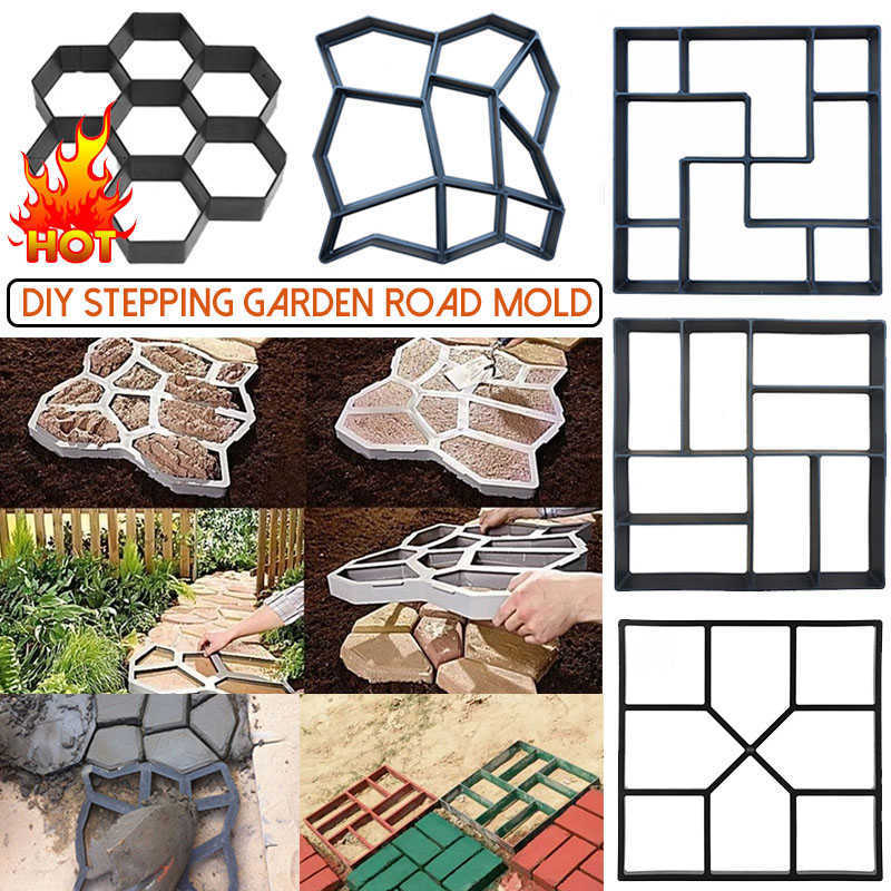Other Garden Supplies Exquisite Garden Buildings Paving Molds Concrete Molds Gardening Cement Mold Concrete Moldes Para Cemento Jardin Jardineria G230
