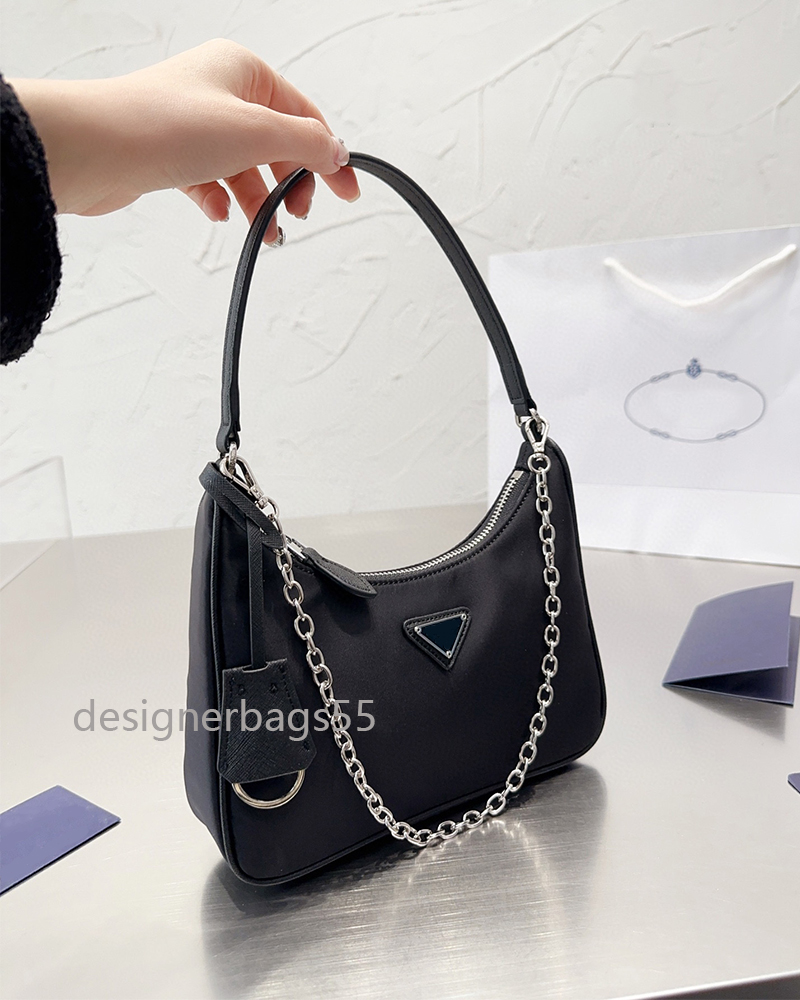 Classic 2005 Pendant Totes Handbags Women Designer Shoulder Bag Hobo Nylon High Quality Small Underarm Purse Zippered Tote Handbag, Black
Classic 2005 Pendant Totes Handbags Women Designer Shoulder Bag Hobo Nylon High Quality Small Underarm Purse Zippered Tote Handbag, Black