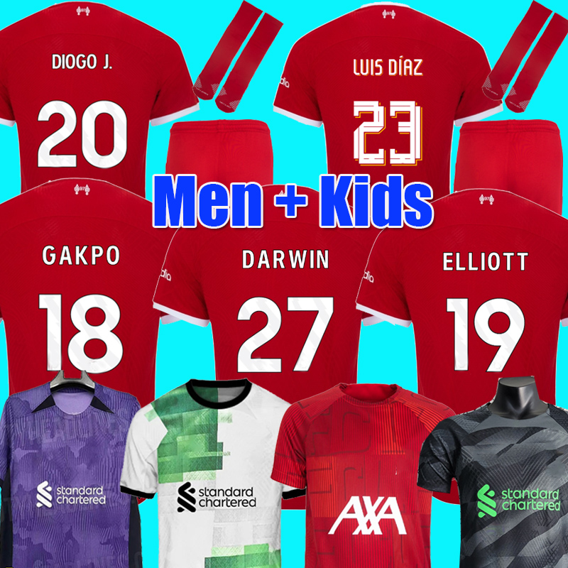 3XL 4XL 23 24 soccer jerseys GAKPO DARWIN 2023 Mohamed Luis DIaz Alexander Arnold football kit tops shirts men kids uniform A.BECKER goalkeeper, Pre-match suit
3XL 4XL 23 24 soccer jerseys GAKPO DARWIN 2023 Mohamed Luis DIaz Alexander Arnold football kit tops shirts men kids uniform A.BECKER goalkeeper, Pre-match suit