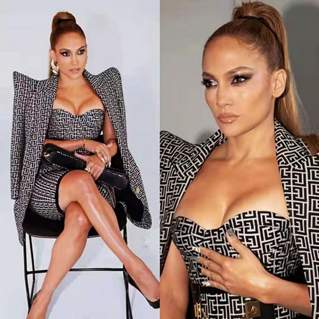 Dress High Quality Geometric Sexy 2 Pieces Sets Jacket and Dress Rayon Bandage Celebrity Maxi Sets Evening Party Sets, Dress inside
Dress High Quality Geometric Sexy 2 Pieces Sets Jacket and Dress Rayon Bandage Celebrity Maxi Sets Evening Party Sets, Dress inside