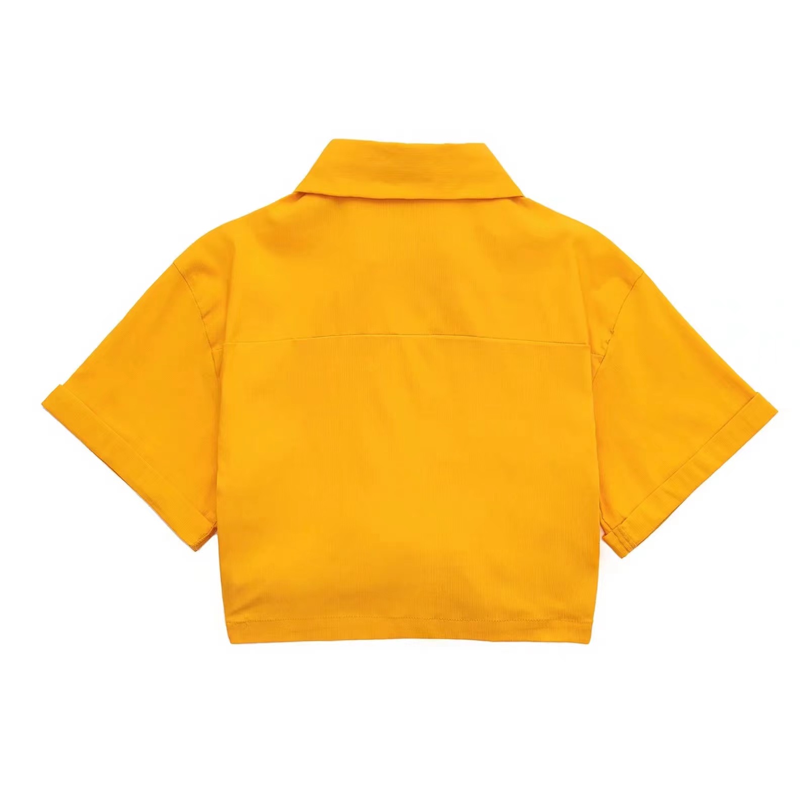 Flap Pocket Twist Hem Shirt Tees Tshirt Summer Fashion Womens Short Sleeve High Quality Clothes T Shirts Tops