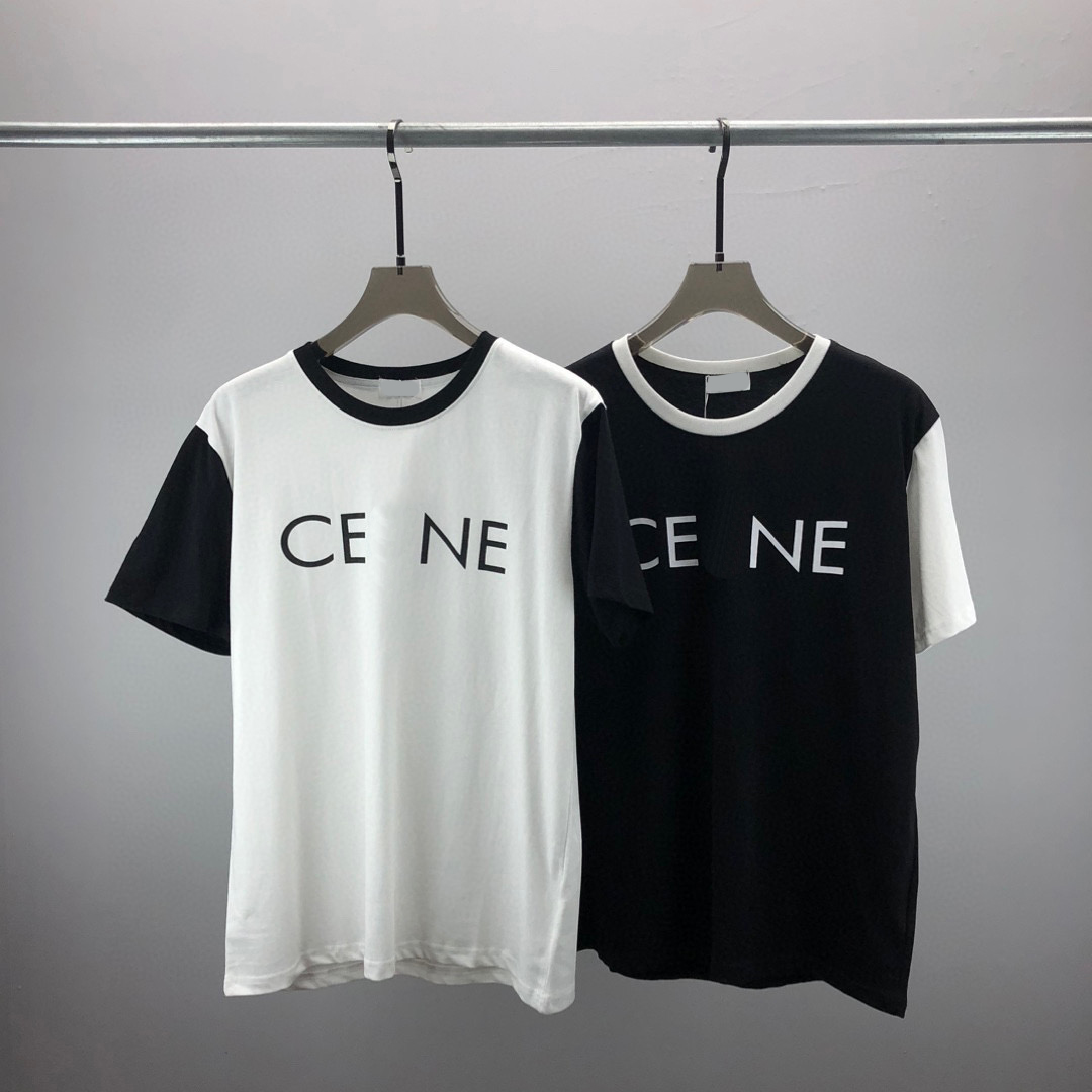 Men's Plus Tees & Polos Round neck embroidered and printed polar style summer wear with street pure cotton M set shorts tshirt set 111d