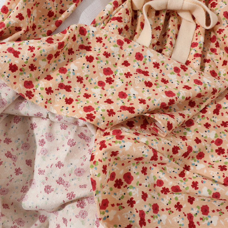 Basic Casual Dresses Autumn Sweater Dresses for Women Winter Splicing Pullover Bow Belt Slim Knitting Sweet Corduroy Floral Print Midi Dress Vestidos 