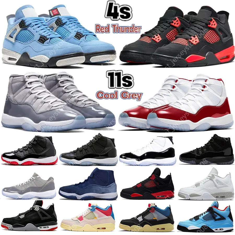 2023 Mens Basketball Shoes Sail 4s 11s Cherry Cool Grey Concord Gamma University Blue Fire Red Oreo Bred Black Cat White Cement women Sports Trainers Sneakers shoes
2023 Mens Basketball Shoes Sail 4s 11s Cherry Cool Grey Concord Gamma University Blue Fire Red Oreo Bred Black Cat White Cement women Sports Trainers Sneakers shoes