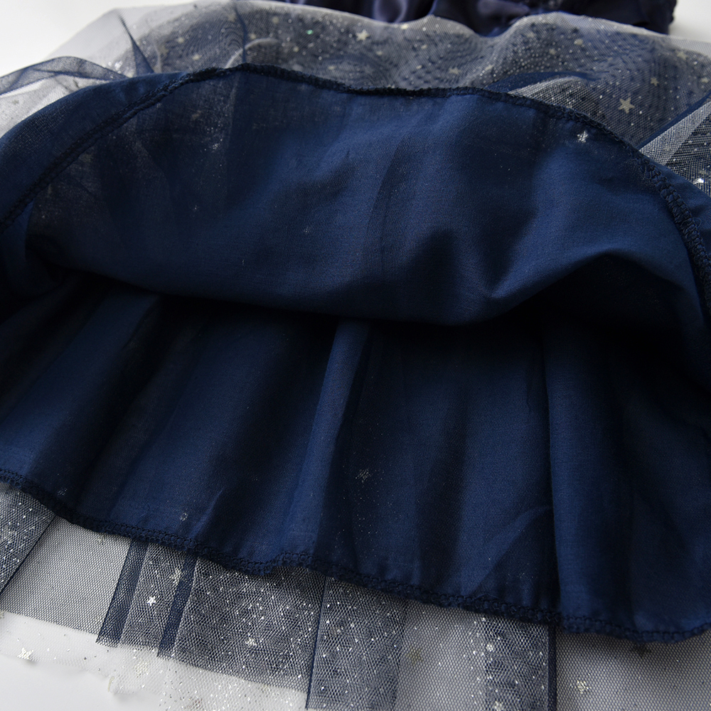 Girl's Dresses VIKITA Girls Dress Summer Kids Birthday Party Prom Dresses Kids Sequins Vestidos Kids Elegant Sleeveless Dress Girls Clothing 2305