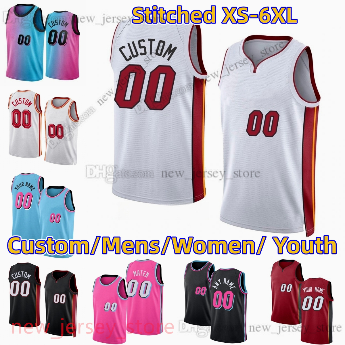 22 Jimmy Butler Jersey Custom Stitched Basketball Jerseys 2 Gabe Vincent 31 Max Strus Lowry Adebayo Love Zeller Jovic Haslem Cain Martin Oladipo Robinson Yurtseven, Stitched jersey
22 Jimmy Butler Jersey Custom Stitched Basketball Jerseys 2 Gabe Vincent 31 Max Strus Lowry Adebayo Love Zeller Jovic Haslem Cain Martin Oladipo Robinson Yurtseven, Stitched jersey