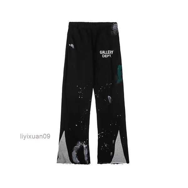 Men's Pants Jeans Galleries Dept Designer Sweatpants Sports 7216b Painted Flare Sweat Pant 8tmu 3jqls 2 Vp9u
