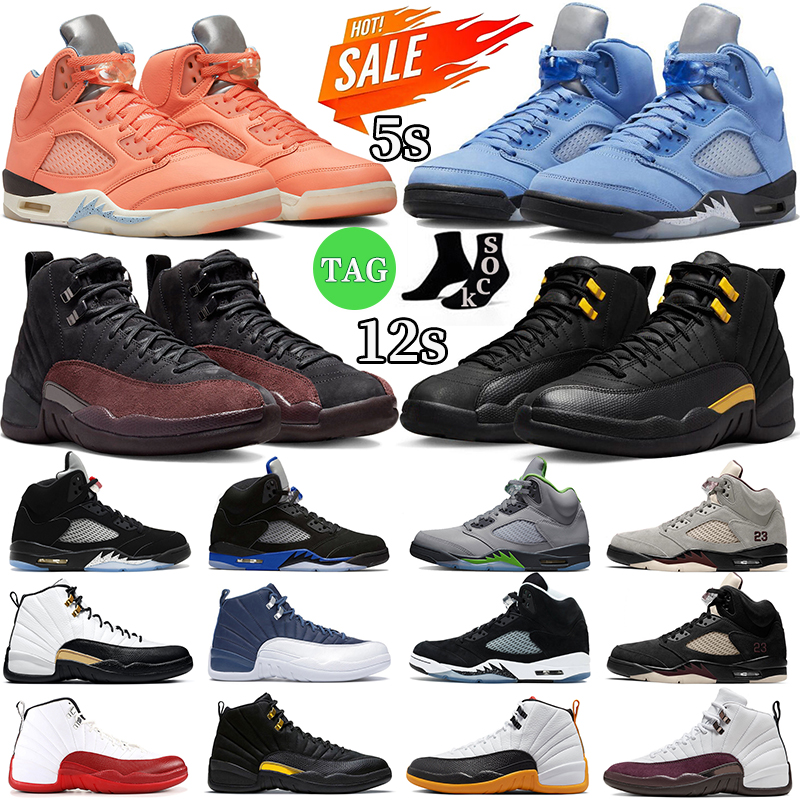 Jumpman 5 12 Basketball Shoes for Men 5s Aqua Easter Green Bean Racer Blue Oreo UNC Stealth 12s Royalty Taxi Playoffs Floral Mens Womens Sneakers Trainers, #3
Jumpman 5 12 Basketball Shoes for Men 5s Aqua Easter Green Bean Racer Blue Oreo UNC Stealth 12s Royalty Taxi Playoffs Floral Mens Womens Sneakers Trainers, #3