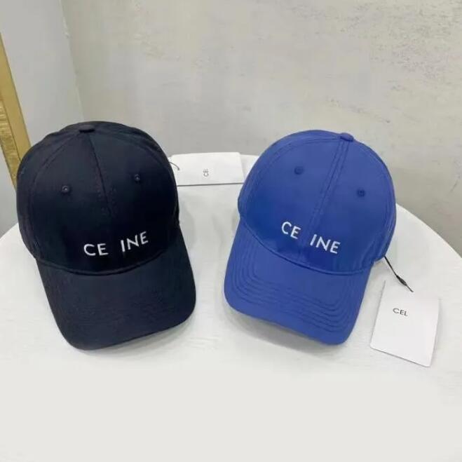 2023 Fashion casquette mens designer hat womens baseball cap fitted hats letter summer snapback sunshade sport embroidery beach luxury hats gorra blue