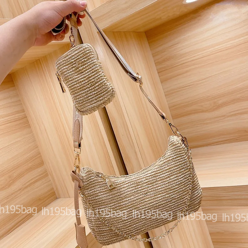 with Triangle Straw Crossbody Bags Shoulder Messenger Bag High Quality 2023 Women Summer Woven Gold Chain Fashion Designer Hobo Purse Three-in-one, 3#
with Triangle Straw Crossbody Bags Shoulder Messenger Bag High Quality 2023 Women Summer Woven Gold Chain Fashion Designer Hobo Purse Three-in-one, 3#