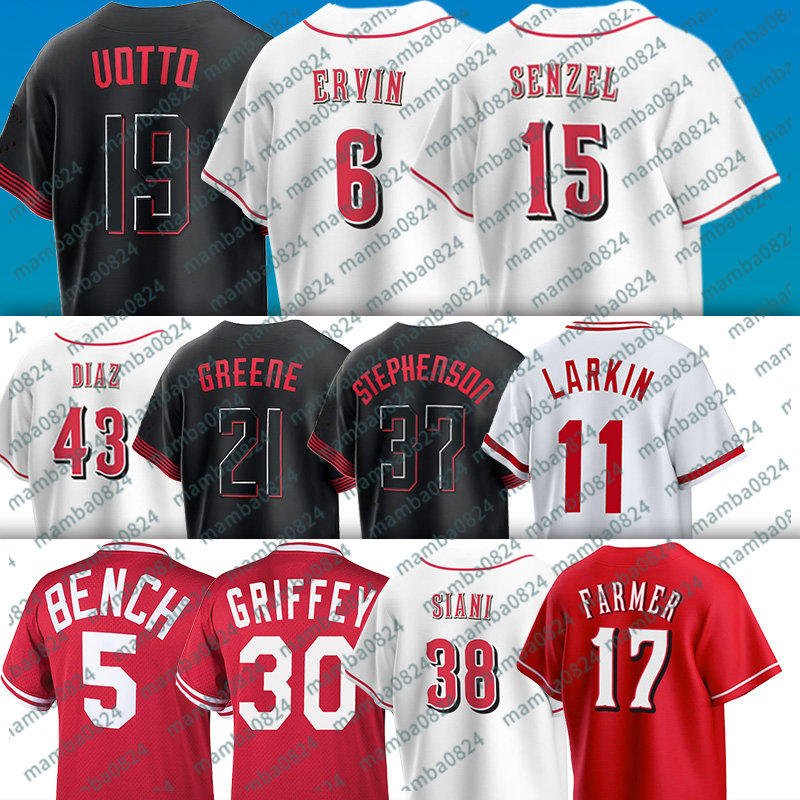 Jonathan India Baseball Jerseys Reds Joey Votto Alexis Diaz Graham Ashcraft Ken Griffey Barry Larkin Cincinnatis Hunter Greene Tyler Stephenson Johnny Bench, Men( hong ren)
Jonathan India Baseball Jerseys Reds Joey Votto Alexis Diaz Graham Ashcraft Ken Griffey Barry Larkin Cincinnatis Hunter Greene Tyler Stephenson Johnny Bench, Men( hong ren)