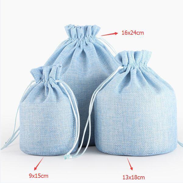 Boxes 10pcs/lot Latest Round Bottom Candy Colors Double Lines Drawstring Sackcloth Linen Bags Pouches Christmas Packaging Gift Bag
Boxes 10pcs/lot Latest Round Bottom Candy Colors Double Lines Drawstring Sackcloth Linen Bags Pouches Christmas Packaging Gift Bag